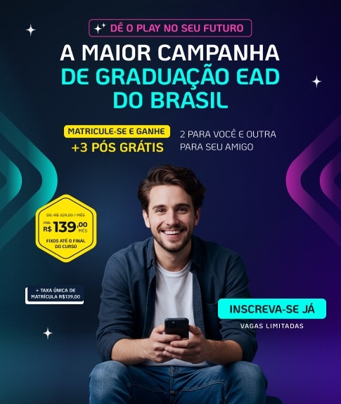 Pós-Graduação EAD FASUL Turbinada com IA Ganhe 10 cursos de IA na sua Área + 2 Pós Grátis